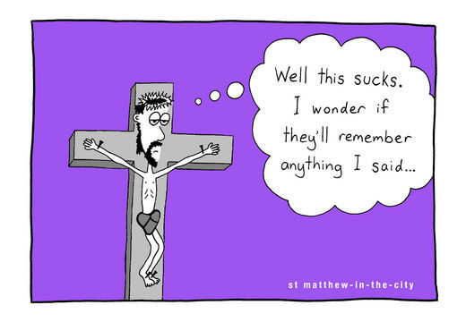 Crucifixion sucks
